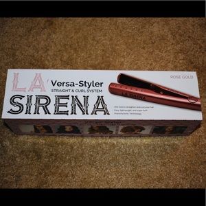 2-in-1 straightener and curler